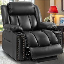 UOPYNE Triple Motor Power Lift Recliner with Infinite Positions, Black