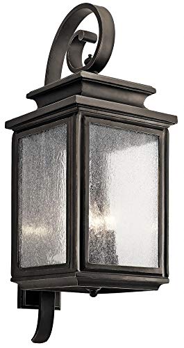 Kichler 49504OZ Four Light Outdoor Wall Mount