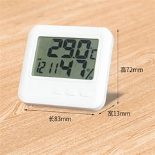 HBJWOV Temperature and Humidity Meter Mini Household Wall Thermometer Indoor Electronic