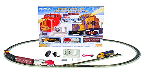 Bachmann Digital Commander DCC Electric Train Set HO Scale Silver