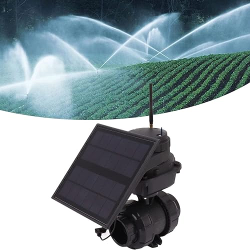 4G Solar Irrigation Controller with Timed Remote Electric Valve for Smart Garden & Agriculture Watering System
