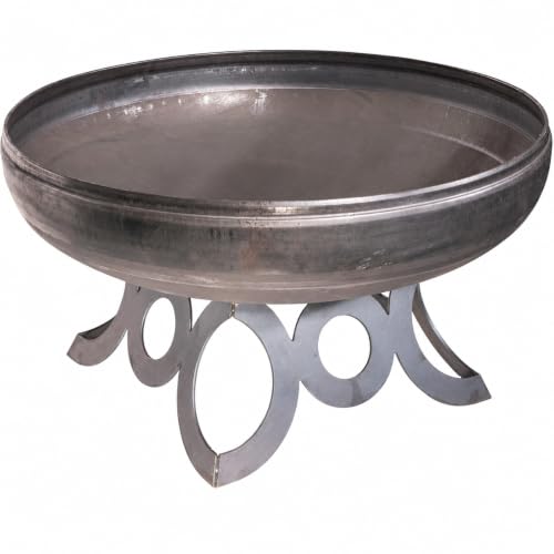 Ohio Flame Liberty 36” Wood Burning Fire Pit Carbon Steel with Circular