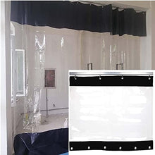 Outdoor Transparency Tarpaulin, Splicing PVC Curtain Windproof Panels, for Patio Pergola LOTCX(8.5x3m/27.88x9.84ft)