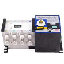 4P 100A Universal Automatic Transfer Switch Dual Power Transfer Switch AC Diesel Generator Part Single Three Phase