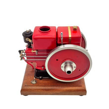 Retrol&OKMO 1/5 Scale Single-Cylinder Four-Stroke Engine with Wooden Base