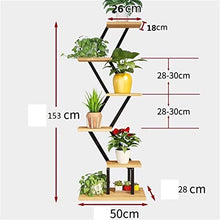 ZOCWJK Flower Stand Wrought Iron Bedroom Dormitory Flower Shelf Flower Pot Rack Multi-Layer Floor Plant Stand Plant Stand,