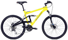 Gravity FSX 1.0 Dual Full Suspension Mountain Bike Yellow