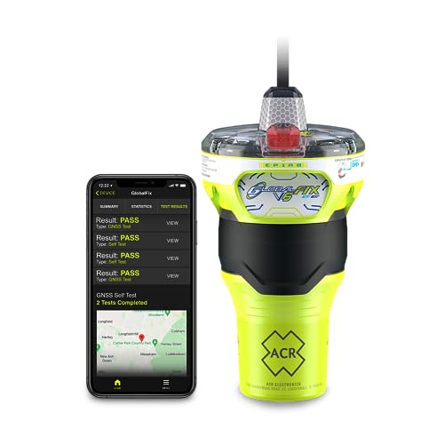 ACR GlobalFix V6 EPIRB with RapidDitch Express Bag Yellow