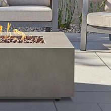 Lakeview Elysian 50-Inch Rectangle Natural Gas Fire Table - Mist Gray - (Ships as Propane w/NG Conversion Kit) - SC-C9813NG-MGRY