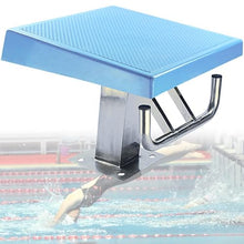 ZXSYYDS Pool Diving Platform,Standard Pool Diving Platform,304 Stainless Steel Diving Board with Blue Anti-Slip Countertop,Swimming Pool Boards for Outdoor Indoor Campus Competition
