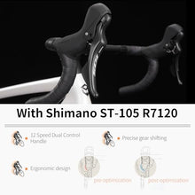SAVADECK Carbon Road Bike White
