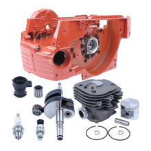 DYHZLBM Crankcase Crankshaft 50mm Cylinder Kit Fit for 362 365 371 372 Chainsaw Piston Rings Needle Bearing Spark Plug Parts