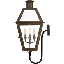 Quoizel Rue De Royal Charleston Outdoor Wall Lantern 4-Light Industrial Bronze