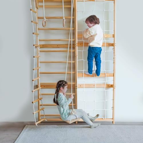 Avenlur Neem 5-in-1 Swedish Ladder Wall Gym Indoor Jungle Gym