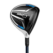 TaylorMade SIM MAX Fairway #3 15 Degree Right Hand Senior Flex Titanium Black Blue