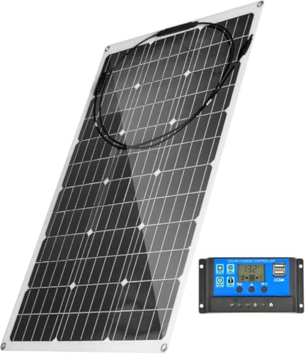 KZZAAO 200W Monocrystalline Silicon Solar Panel