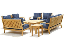 Douglas Nance Somerset Deep Seating Sofa-Natural