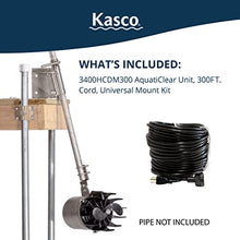 Kasco AquatiClear 3/4HP Circulator w/Mount, 240V, 300ft Power Cord