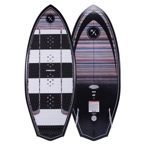 Hyperlite Speedster 5.2 Wakesurf Board Black/White