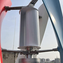 Vertical Wind Turbine Generator 1500W Small Free Energy Wind Power Generator with MPPT Controller for Home Energy Supplementation Factory Use