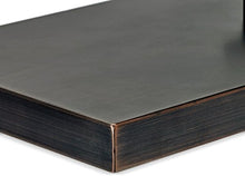 51" Rectangular Oil Rubbed Bronze Drop-in Pan Cover