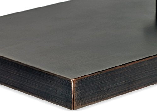 51" Rectangular Oil Rubbed Bronze Drop-in Pan Cover