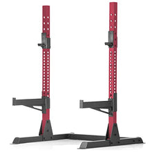 XMark Olympic Bar Squat Rack Stand Adjustable Bench Press Multi-Function