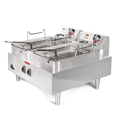 Star Mfg. Star-Max 30 lb Electric Fryer w/ (2)-15 lb Baskets