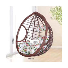 Xilin-872 Home Rattan Chairs- Hanging Chair Outdoor Swing Rocking Chair Indoor Balcony Hammock Household Hanging Basket Patio Lounge Chair
