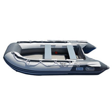 BRIS 9.8 ft Inflatable Boat Dinghy Yacht Tender Raft Gray with White