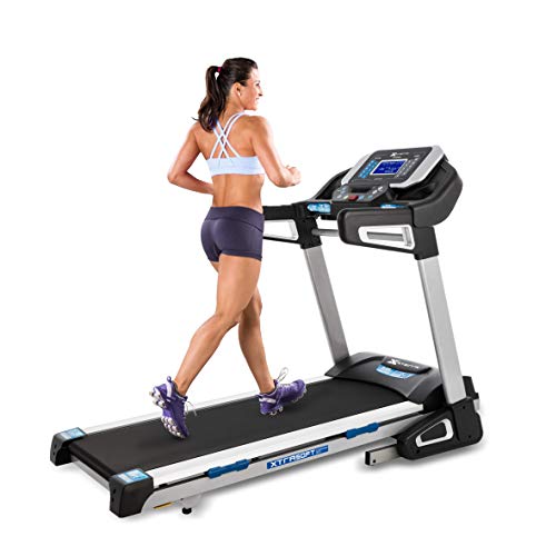 XTERRA Fitness TRX4500 Portable Treadmill Black Silver
