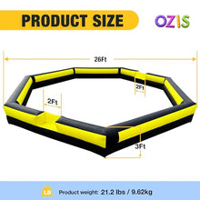 OZIS 26FT Inflatable Gaga Ball Pit with Built-in Blower for Indoor/Outdoor Activities