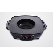 Round Barbecue Stove Household Electric Barbecue Pot Plate Smokeless Non-stick Grill