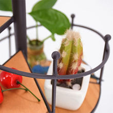 RWGOVLU Plant Stand Iron Multi-Layer Ladder Rotating Flower Pots Bonsai Frame Plant Balcony Living Room Indoor And Outdoor