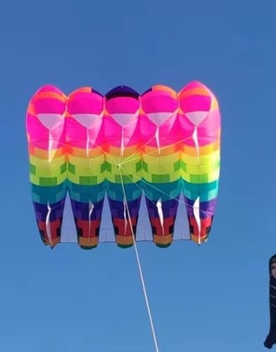 Yingfeida Giant Soft Inflatable Pilot Kite Pink