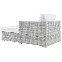 Modway EEI-4304-LGR-WHI Right Chaise, Light Gray White
