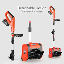HYUIO Brushless Snow Blower, Powerfull Battery Snow Blower with 26ft Throw Distance, Cordless Snow Shovel for Driveway Winter Snow Removal(One Battery)