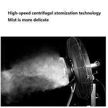 Oscillating Misting Fan With 3 Cooling Speeds 120°Oscillating Cooling Fan For Residential,Commercial,Restaurant And Industrial Misting Application,Fixed Height-75Cm-380W,Automatic Watering,75cm