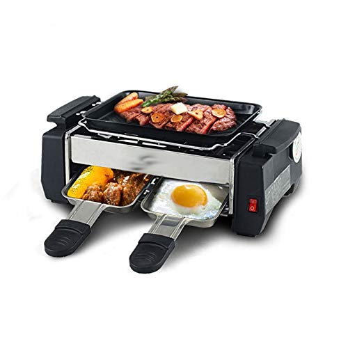 Multifunction Electric Griddles Smokeless Barbecue Non Stick Mini Grill for Picnic