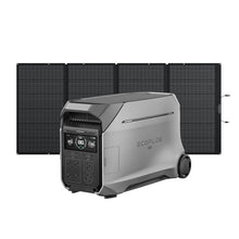 EF ECOFLOW Power Station 4096Wh DELTA Pro 3 with 400W Portable Solar Panel