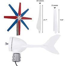 12000W Wind Turbine Generator, 48V Free Energy Magnetic Dynamo Power Windmill Home Appliance Camping Solar(With Controller),48v