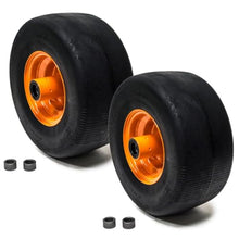 2 Pack 13x6.50-6 Puncture Proof Flat Free Wheel Tire, 482504,483050,9278