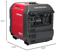 Honda EU3000IS1AN 3000-Watt 120-Volt Inverter Generator with CO-MINDER - 49-State