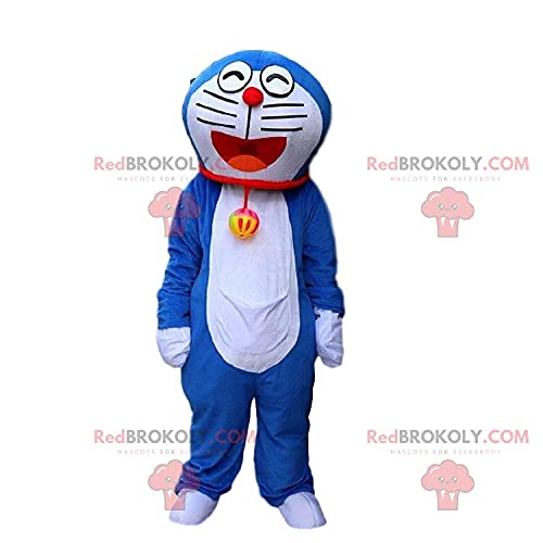 SPOTSOUND Doraemon Costume Blue & White Robot Cat