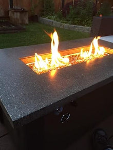 EasyFirePits Pre-Plumbed Gas Fire Pit Kit & Lifetime Warranted 316 Stainless Straight Burner (60.00, 60 Inch Straight Burner)