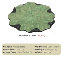 Garden Stepping Stone,Decorative Stone for Garden, Garden Stepping Stone, Heavy Duty Garden Paving Stone, Lawn Pathway Decorative Pavers(57.5cm (22 5/8"))