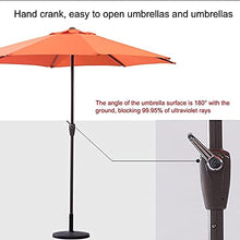 MidiLi Patio Umbrella Patio Canopy Garden Parasol for Lawn Deck Patio and Balcony,Umbrella Outdoor Sun Shade Uv Protective