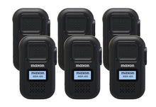 MAXON MBR-400 Digital Business Radio Six-Pack Black