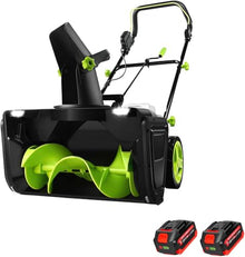 Cordless Snow Blower, 40V, 20-Inch Clearing, Up to 30-Min Runtime