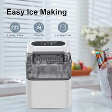TEDILUVI Ice Machine Home Small Power Dormitory Students Mini Automatic